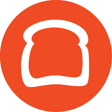toast logo in orange circle